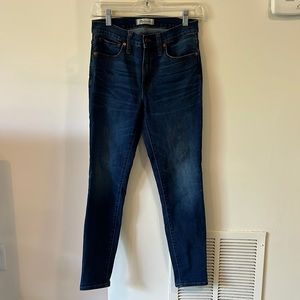 Madewell 9’ high rise skinny